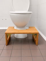 Folding Timber Toilet Stool