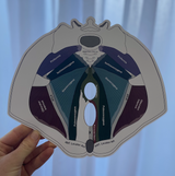 Female Pelvic Floor Model - Levator Avulsion (gloss coated board)
