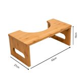 Folding Timber Toilet Stool